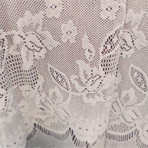 Altar'd State Gray Lace Tunic Short Casual Dress Size Small - Picture 6 of 9